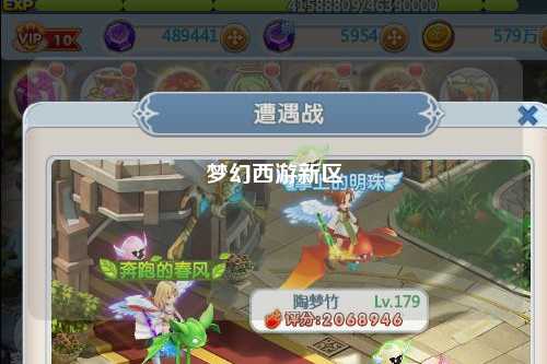 梦幻西游新区